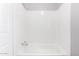 Bright bathroom features an all-white shower with updated fixtures at 2650 W Union Hills Dr # 131, Phoenix, AZ 85027