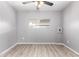 This bedroom features laminate flooring and a ceiling fan at 2650 W Union Hills Dr # 131, Phoenix, AZ 85027