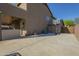 Backyard with a basketball hoop, and a covered patio at 27316 N Covered Wagon Rd, Phoenix, AZ 85085
