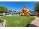Spacious backyard with playground and artificial turf at 4030 N 54Th Pl, Phoenix, AZ 85018