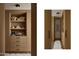 Spacious walk-in closet with custom shelving, drawers, and ample storage space at 5101 N Casa Blanca Dr # 223, Paradise Valley, AZ 85253