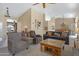 Relaxing living room features comfortable seating, a neutral color palette, and an open layout at 6341 S Cypress Point Dr, Chandler, AZ 85249