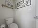 Powder room featuring decorative wall art and modern fixtures at 650 N Hawes Rd # 3123, Mesa, AZ 85207