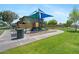 Community playground featuring colorful play structures and equipment, perfect for families and children at 7149 E Plata Ave, Mesa, AZ 85212