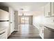 Bright living room with sliding glass doors leading to a patio at 7920 E Camelback Rd # 110, Scottsdale, AZ 85251
