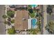 Charming home featuring a backyard oasis complete with pool, lush landscaping, and a cozy outdoor seating area at 8036 N 17Th Dr, Phoenix, AZ 85021