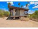 Pool house with secure fence ensuring safety and peace of mind, set on an elevated lot at 9012 S 47Th Pl, Phoenix, AZ 85044