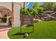 The Vista Athletic Club & Spa sign on a green lawn, showcasing its tranquil setting at 9012 S 47Th Pl, Phoenix, AZ 85044