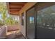 Covered balcony with desert landscape views at 1305 Coyote Pass Pass, Carefree, AZ 85377