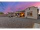 Spacious backyard with a covered patio and hot tub at 13569 S 175Th Dr, Goodyear, AZ 85338
