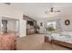 Spacious main bedroom with a door to the balcony and an en-suite bathroom at 14294 W Edgemont Ave, Goodyear, AZ 85395