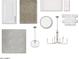 Selections for a modern home showcasing white cabinets, plush carpet, light countertops, and silver fixtures at 17582 W Adams St, Goodyear, AZ 85338