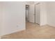 Cozy bedroom featuring neutral walls and tile flooring, ready for personalization at 1822 S 39Th St # 7, Mesa, AZ 85206