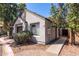 Exterior view of home with a two-car garage, desert landscaping at 1822 S 39Th St # 7, Mesa, AZ 85206