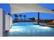 Resort-style pool featuring a shallow end and waterfall features, perfect for relaxation and recreation at 22026 N 28Th Pl, Phoenix, AZ 85050