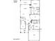 Detailed floor plan illustrating the layout of the 1,665 sq ft Cholla home at 22940 W Desert Bloom St, Buckeye, AZ 85326
