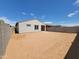 Large backyard with block fence at 37111 W Prado St, Maricopa, AZ 85138