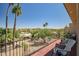 Private balcony with scenic views of the surrounding landscape at 37300 N Tom Darlington Dr # D, Carefree, AZ 85377