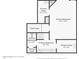 Floor 1 plan features a primary bedroom, bathroom, and walk-in closet layout at 37300 N Tom Darlington Dr # D, Carefree, AZ 85377