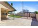 Spacious backyard with pergola and covered patio at 4007 W Thunderbird Rd, Phoenix, AZ 85053