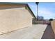 Exterior shot of a house with a side driveway, patio and pergola at 4007 W Thunderbird Rd, Phoenix, AZ 85053