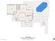 Detailed floor plan illustrating layout of rooms, outdoor living spaces including pool, and total square footage, offering spatial clarity at 4715 E Carmen St, Phoenix, AZ 85044