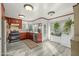 Spacious kitchen with granite countertops, stainless steel appliances, wood cabinetry, and a functional layout at 4715 E Carmen St, Phoenix, AZ 85044