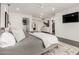 Primary bedroom featuring a walk-in closet, neutral color palette, and access to the en-suite bathroom at 4835 E Onyx Ave, Paradise Valley, AZ 85253