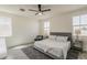 Comfortable main bedroom with a plush bed, soft carpet, and ample natural light at 5048 N 84Th Dr, Glendale, AZ 85305