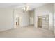 Open bedroom layout with multiple doorways and an en-suite bathroom at 530 N Jesse Ct, Chandler, AZ 85225