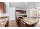 Modern kitchen with stainless steel appliances and granite countertops at 7159 S Dodane Ct, Gilbert, AZ 85298