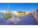 Well maintained backyard with desert landscaping, offering a unique appeal at 7318 E Arbor Ave, Mesa, AZ 85208