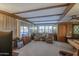 Comfortable living room with a ceiling fan and natural light at 7318 E Arbor Ave, Mesa, AZ 85208