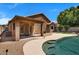 A well-maintained backyard and in-ground pool are perfect for entertaining and relaxation on those hot summer days at 7778 N 51St Ln, Glendale, AZ 85301