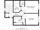 Floor plan showing primary bedroom, bathroom, walk in closet, and second bedroom at 900 S 94Th St # 1166, Chandler, AZ 85224