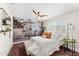 Bedroom with an airplane mural, offering a unique and creative space at 9849 E Topaz Dr, Scottsdale, AZ 85258
