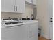 Laundry room features a modern washer and dryer at 1700 E Lakeside Dr # 12, Gilbert, AZ 85234