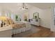 Spacious, updated bedroom features bay windows and waterfront views at 1700 E Lakeside Dr # 12, Gilbert, AZ 85234
