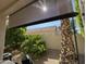 Backyard view showcases desert landscaping and the neighborhood at 6214 E Sierra Morena St, Mesa, AZ 85215