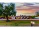 Charming home featuring an arched entryway, lush front lawn, and mature tree, perfect for curb appeal at 368 E Campbell Rd, Chandler, AZ 85225