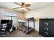 Bedroom featuring a bunk bed, natural light, and a modern dresser at 11259 W Locust Ln, Avondale, AZ 85323
