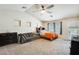 The primary bedroom offers lots of natural light and a relaxing seating area at 11259 W Locust Ln, Avondale, AZ 85323
