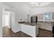 Kitchen showcasing stainless steel appliances, granite countertops, and breakfast bar at 1320 E Binner Dr, Chandler, AZ 85225