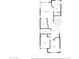 This is the floor plan of the second story of the house with primary bedroom and bathroom at 162 W El Freda Rd, Tempe, AZ 85284