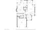 This is the floor plan of the first story of the house with kitchen, living room, Gathering room, office and garage at 162 W El Freda Rd, Tempe, AZ 85284
