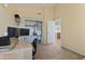 Office room features large closet, office chair and desk at 162 W El Freda Rd, Tempe, AZ 85284