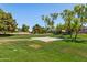 Community park offering picnic tables and a basketball court surrounded by lush green grass and mature trees at 162 W El Freda Rd, Tempe, AZ 85284