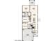 Open-concept floor plan with primary suite, great room, kitchen, two additional bedrooms, and two-car garage at 17253 W Daley Ln, Surprise, AZ 85387