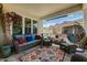 Inviting outdoor patio with comfortable seating and a relaxing atmosphere at 20627 W Grandview Dr, Buckeye, AZ 85396