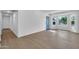 New flooring, recessed lighting and natural light fill this ample living space at 332 E Houston Ave, Gilbert, AZ 85234